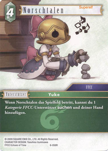 Final Fantasy Opus 8-058 R Norschtalen Wind