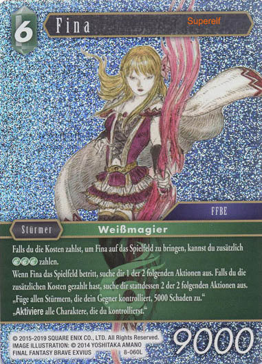 Final Fantasy Opus 8-060 L Fina Wind