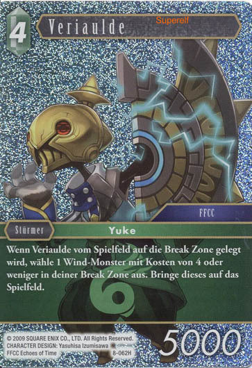 Final Fantasy Opus 8-062 H Veriaulde Wind