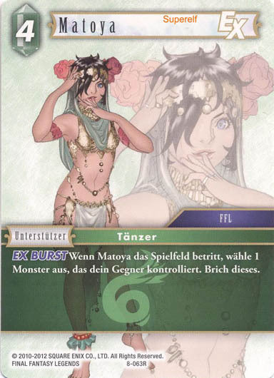 Final Fantasy Opus 8-063 R Matoya Wind