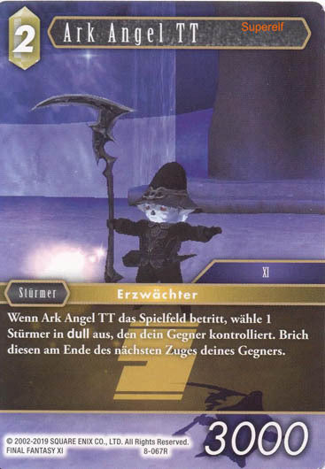 Final Fantasy Opus 8-067 R Ark Angel TT Erde