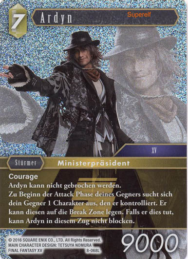 Final Fantasy Opus 8-068 L Ardyn Erde