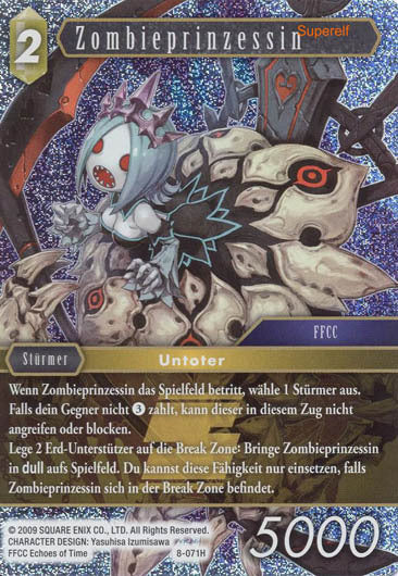 Final Fantasy Opus 8-071 H Zombieprinzessin Erde