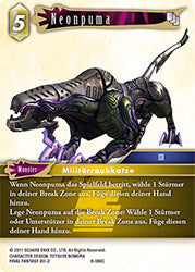 Final Fantasy Opus 8-080 C Neonpuma Erde