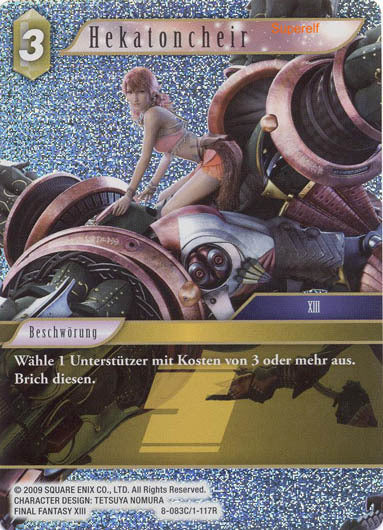 Final Fantasy Opus 8-083 C Hekatoncheir Erde