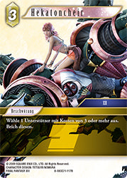 Final Fantasy Opus 8-083 C Hekatoncheir Erde