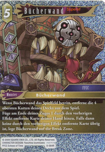 Final Fantasy Opus 8-084 R Bücherwand Erde