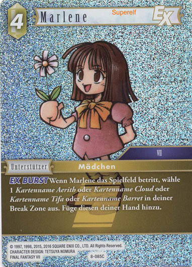 Final Fantasy Opus 8-085 C Marlene Erde