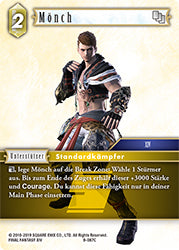 Final Fantasy Opus 8-087 C Mönch Erde