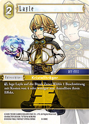 Final Fantasy Opus 8-088 C Layle Erde