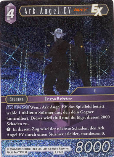 Final Fantasy Opus 8-089 R Ark Angel EV Blitz