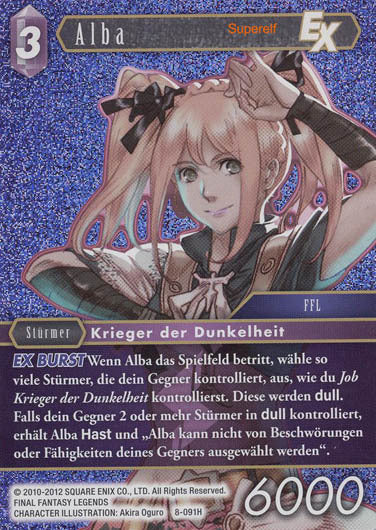 Final Fantasy Opus 8-091 H Alba Blitz