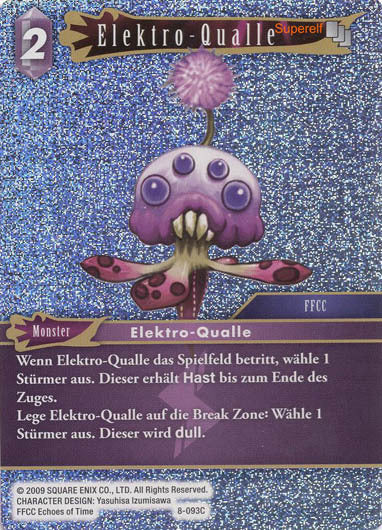Final Fantasy Opus 8-093 C Elektro-Qualle Blitz