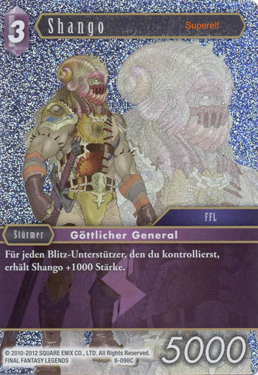 Final Fantasy Opus 8-098 C Shango Blitz