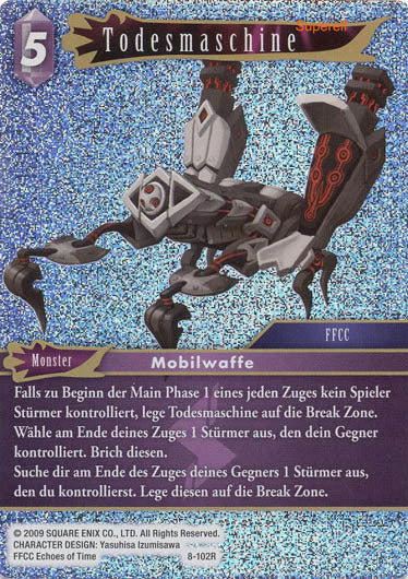 Final Fantasy Opus 8-102 R Todesmaschine Blitz