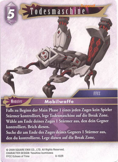 Final Fantasy Opus 8-102 R Todesmaschine Blitz