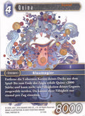 Final Fantasy Opus 8-114 H Quina Wasser