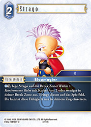 Final Fantasy Opus 8-119 C Strago Wasser