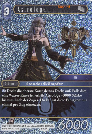 Final Fantasy Opus 8-120 C Astrologe Wasser