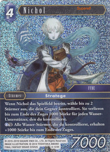 Final Fantasy Opus 8-123 H Nichol Wasser