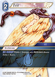 Final Fantasy Opus 8-125 C Fee Wasser