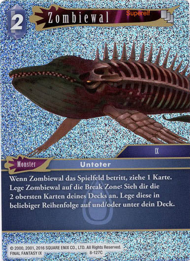 Final Fantasy Opus 8-127 C Zombiewal Wasser