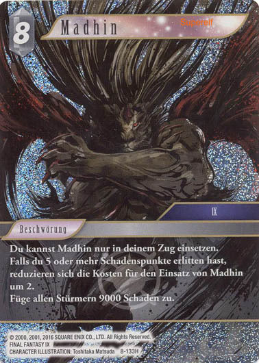 Final Fantasy Opus 8-133 H Madhin Licht