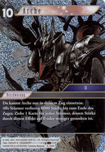 Final Fantasy Opus 8-135 H Arche Dunkelheit