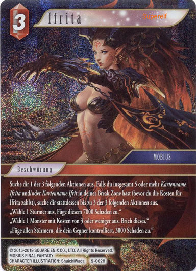 Final Fantasy Opus 9-002 H Ifrita Feuer