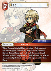 Final Fantasy Opus 9-004 C Ace Feuer