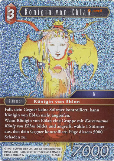 Final Fantasy Opus 9-006 H Königin von Eblan Feuer