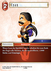 Final Fantasy Opus 9-008 C Cyan Feuer