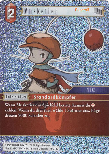 Final Fantasy Opus 9-013 C Musketier Feuer