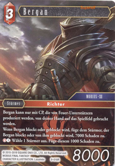 Final Fantasy Opus 9-018 R Bergan Feuer