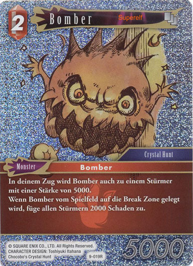 Final Fantasy Opus 9-019 R Bombe Feuer