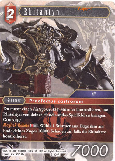 Final Fantasy Opus 9-020 R Rhitahtyn Feuer