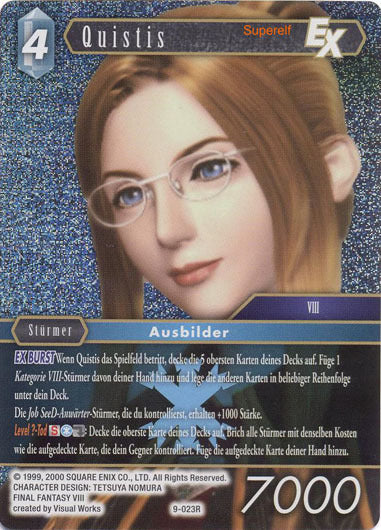 Final Fantasy Opus 9-023 R Quistis Eis