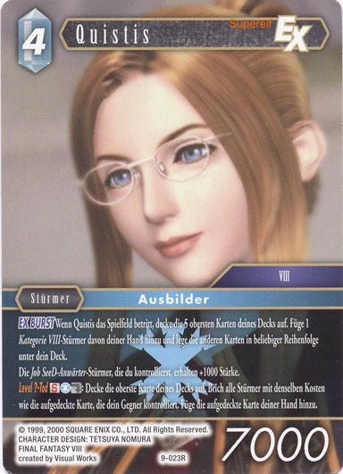 Final Fantasy Opus 9-023 R Quistis Eis