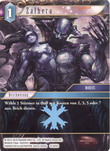 Final Fantasy Opus 9-025 H Zalhera Eis