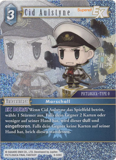 Final Fantasy Opus 9-026 C Cid Aulstyne Eis