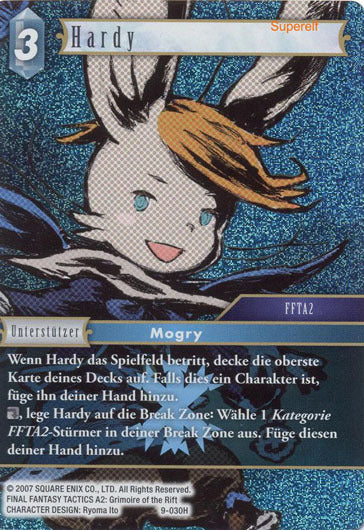 Final Fantasy Opus 9-030 H Hardy Eis