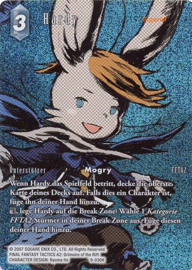 Final Fantasy Opus 9-030 H Hardy Eis