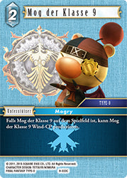 Final Fantasy Opus 9-033 C Mog der Klasse 9 Eis