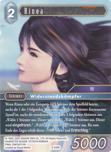 Final Fantasy Opus 9-038 R Rinoa Eis
