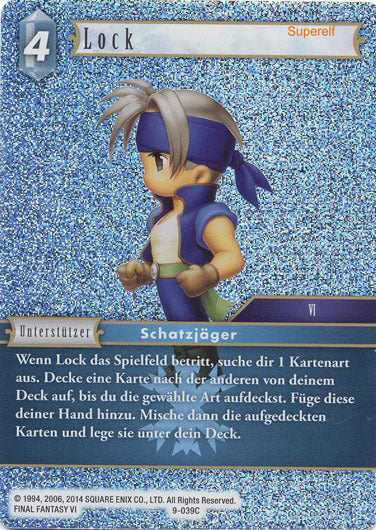 Final Fantasy Opus 9-039 C Lock Eis