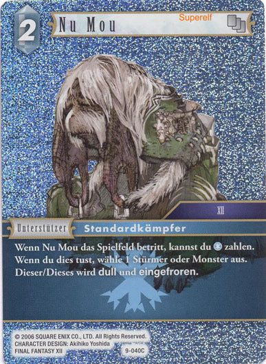 Final Fantasy Opus 9-040 C Nu Mou Eis