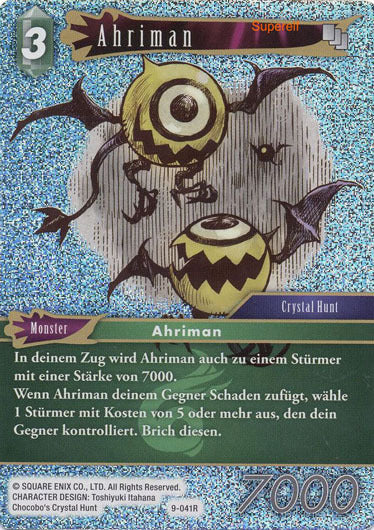 Final Fantasy Opus 9-041 R Ahriman Wind