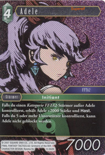 Final Fantasy Opus 9-042 H Adele Wind