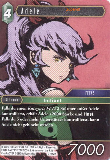 Final Fantasy Opus 9-042 H Adele Wind