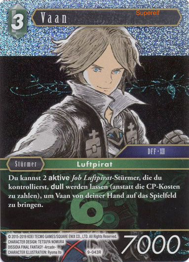 Final Fantasy Opus 9-043 R Vaan Wind